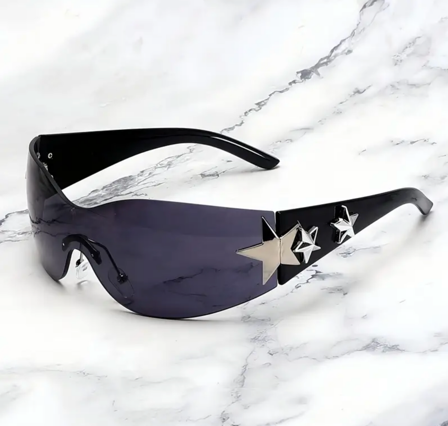 Y2K Star Design Glasses