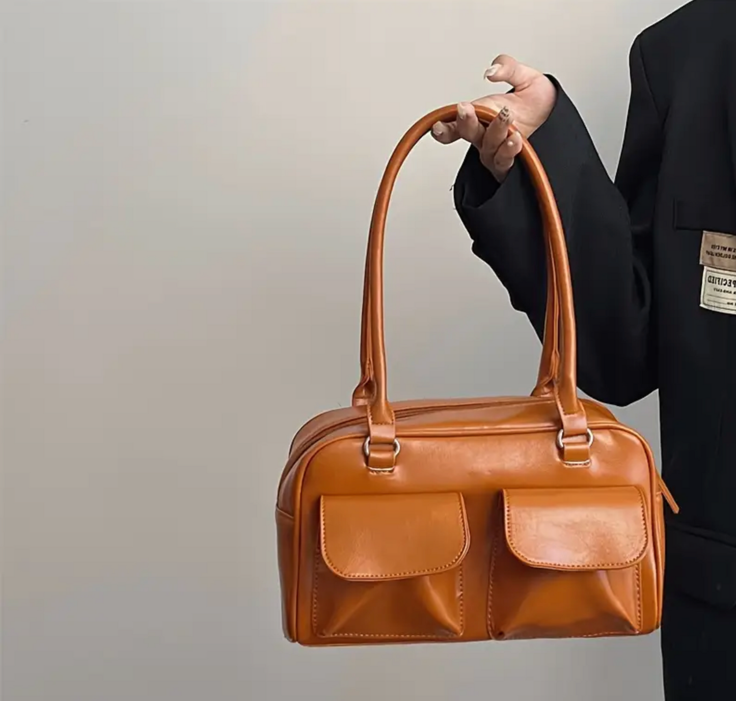 Vintage Chic Bag - Brown/Tan