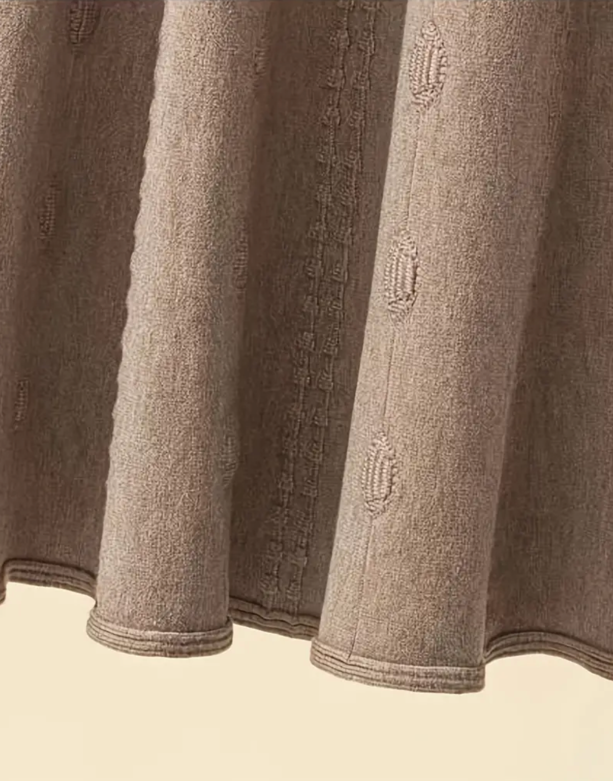 Cozy Rib Knit Skirt Set - Soft Color Block Turtle Neck Sweater