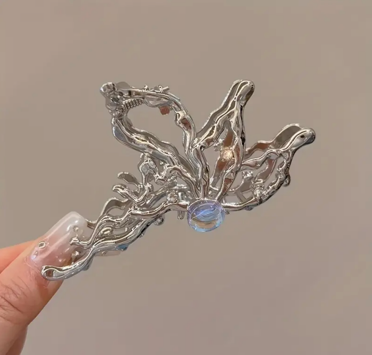 Butterfly Metal Hair Clip