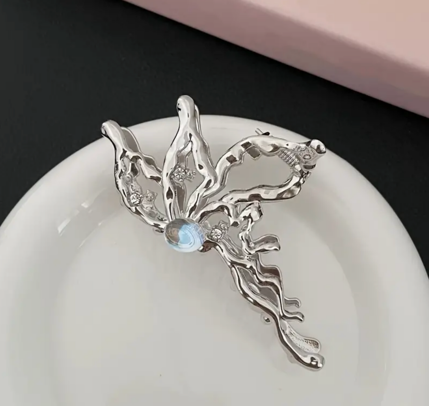 Butterfly Metal Hair Clip