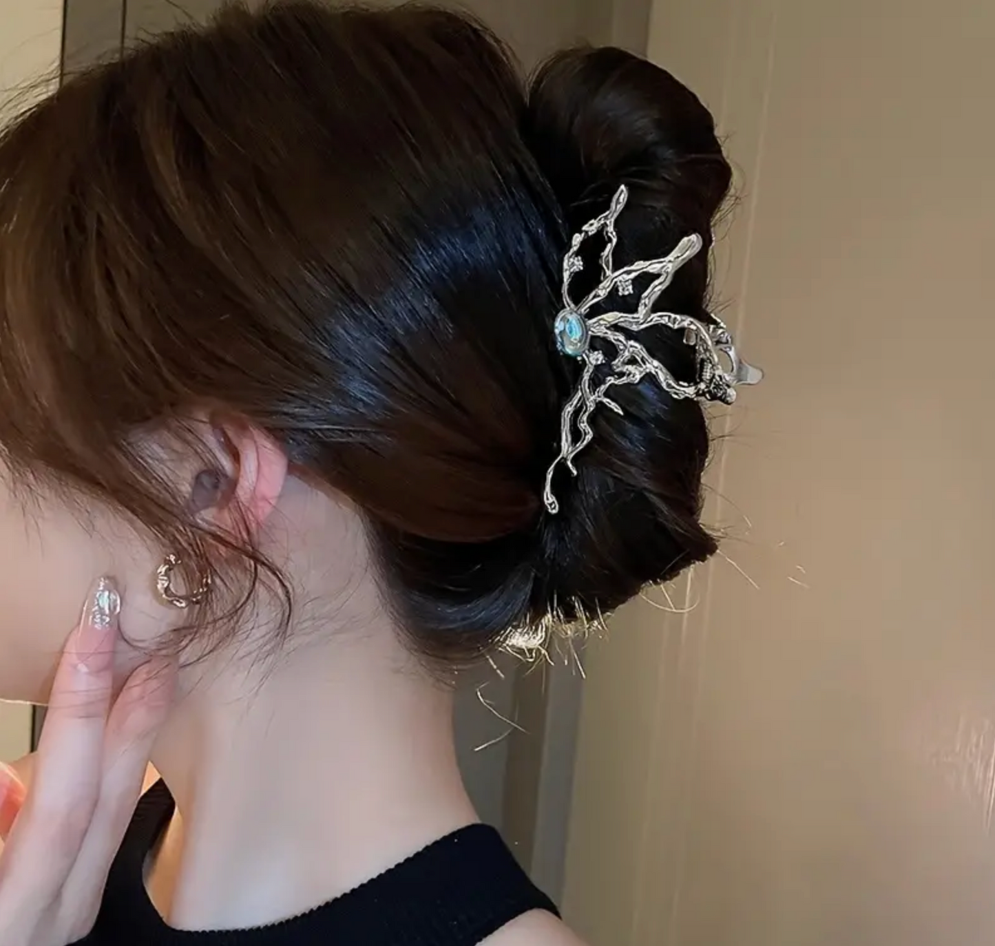 Butterfly Metal Hair Clip