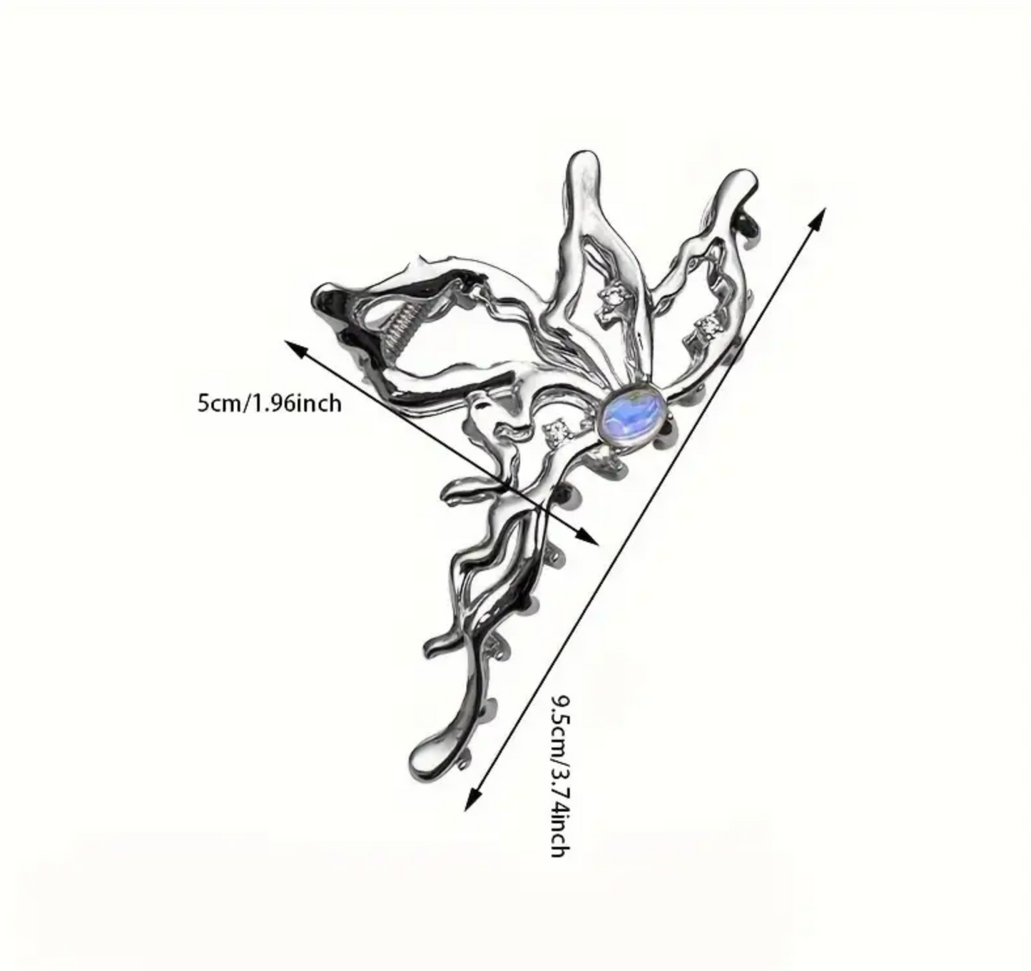 Butterfly Metal Hair Clip