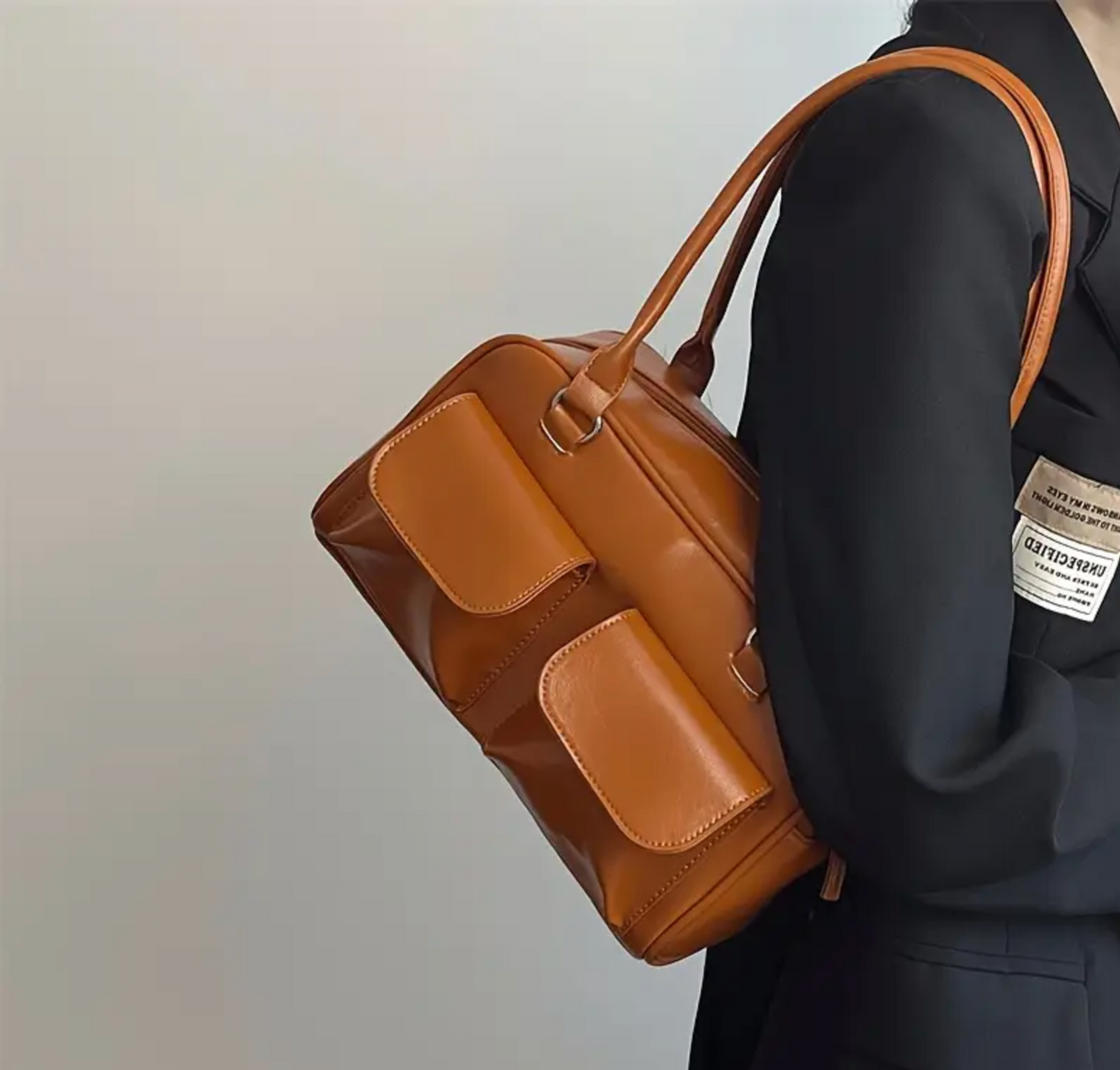 Vintage Chic Bag - Brown/Tan