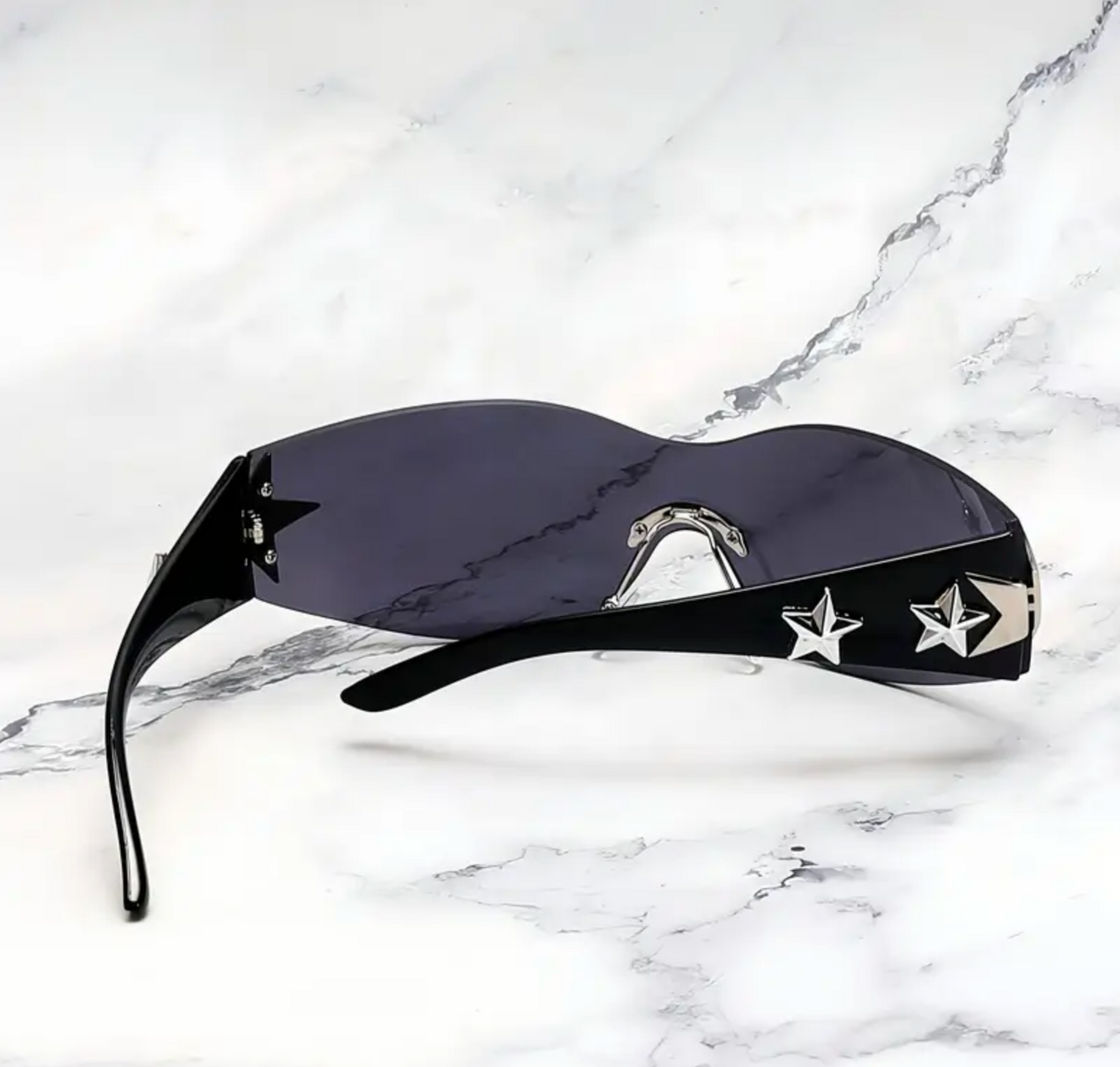 Y2K Star Design Glasses